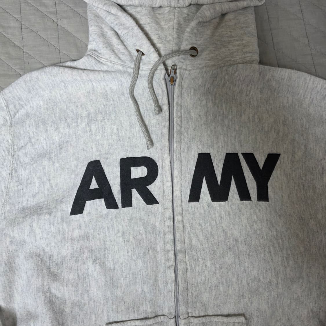 [XL] 90s 빈티지 OG US ARMY 후드집업 칸예 상품이미지4