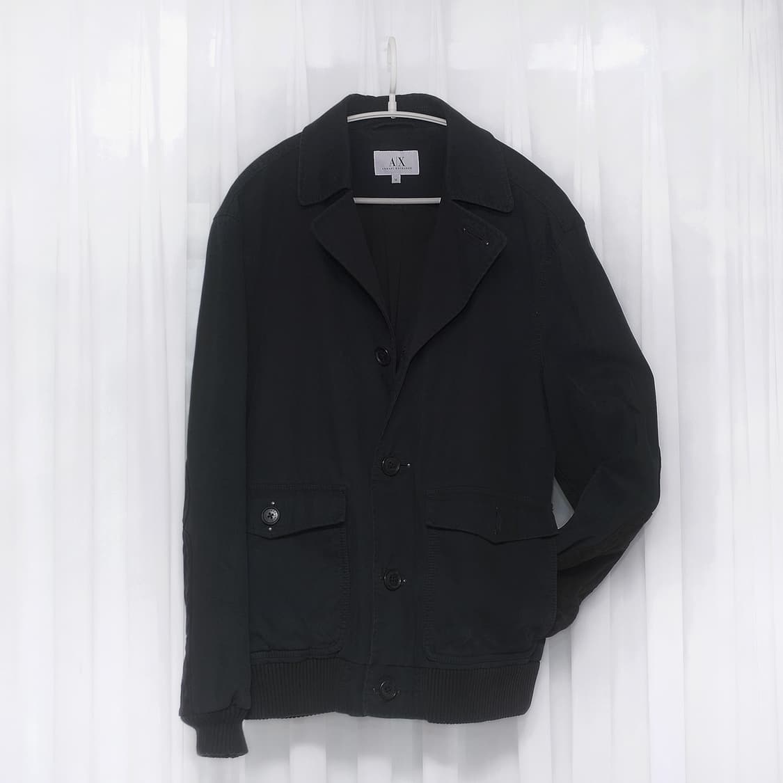 아르마니 (AX) 피그먼트 워싱 코튼 캐쥬얼 워크자켓 (M / 100) 상품이미지1