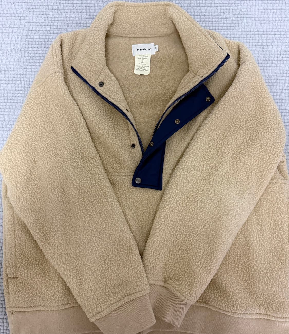 카키스 camper pullover 후리스 상품이미지1