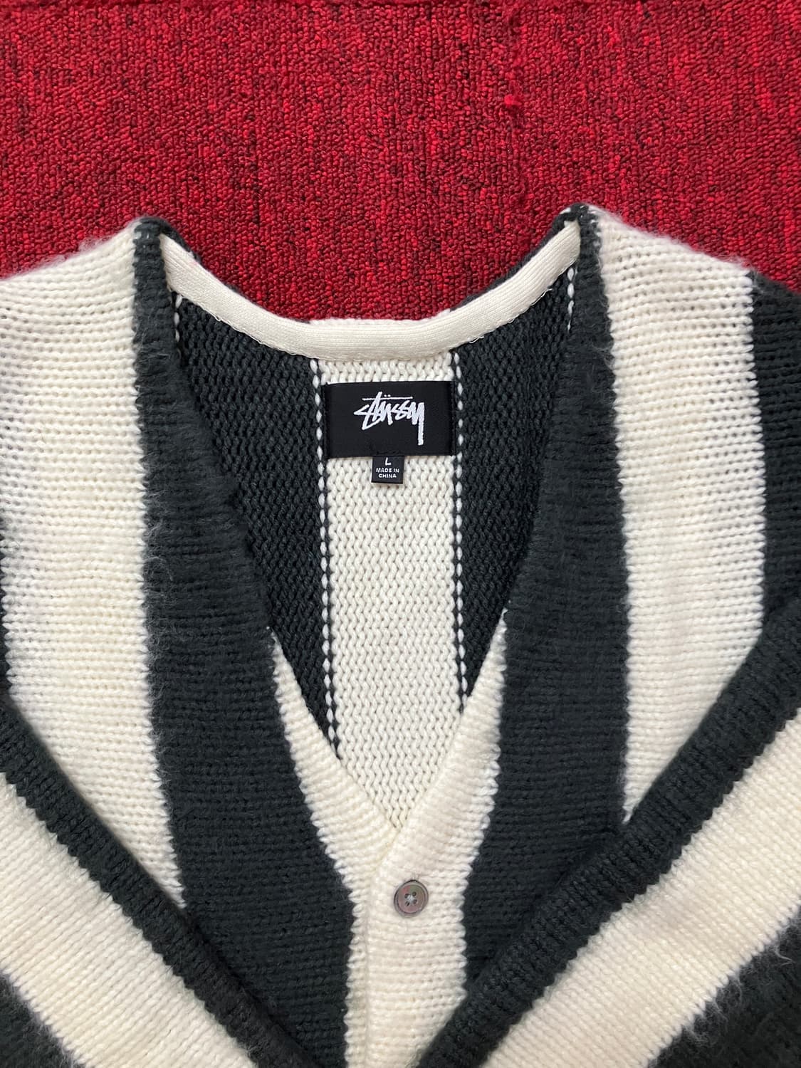 스투시 스트라이프 가디건 상품이미지3