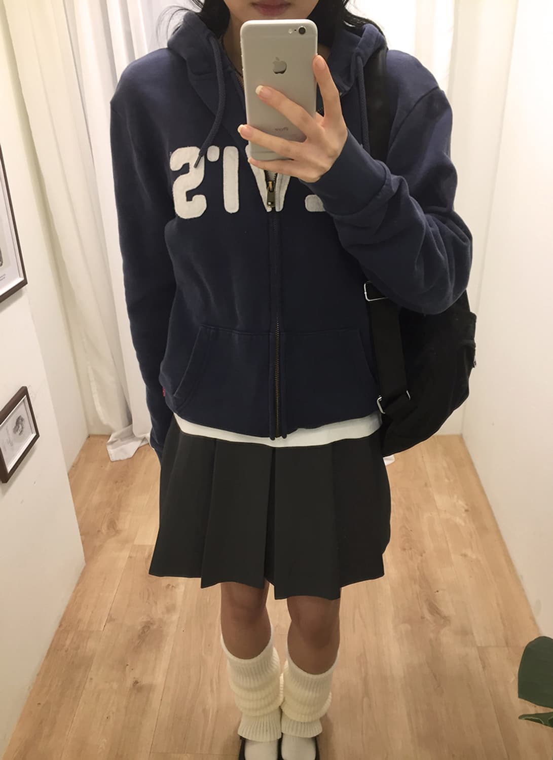 Woman Levis Hood Zip-up 100 상품이미지1