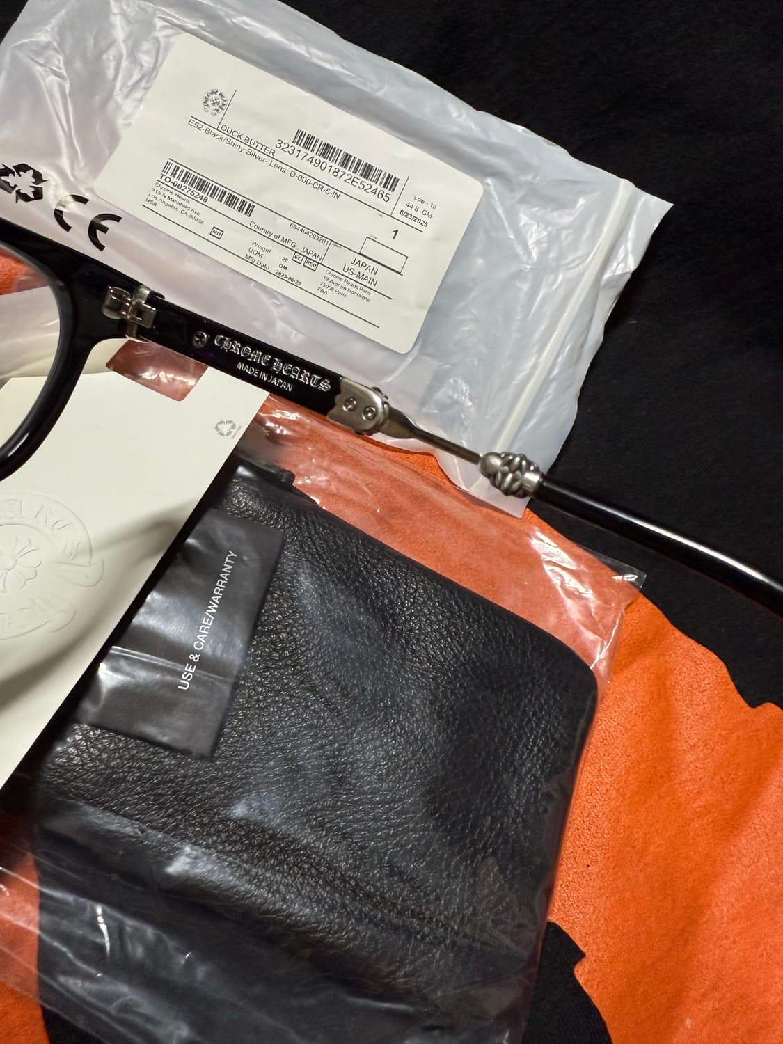 [OS] 크롬하츠 덕버터 블랙 실버 새상품 상품이미지5