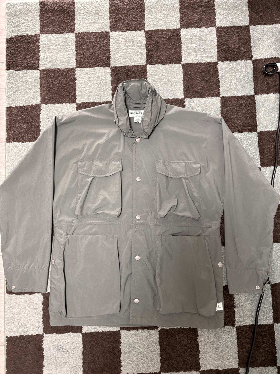 sassafras digs crew jacket gray M 상품이미지1