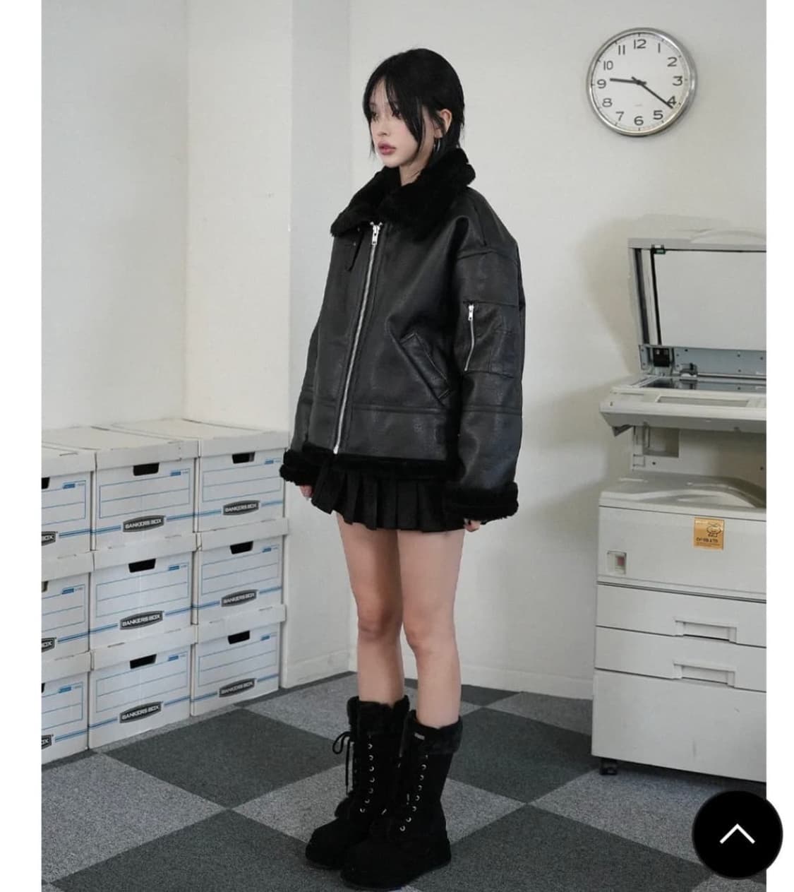 리마지 RMG-oversized leather Jacket 상품이미지1