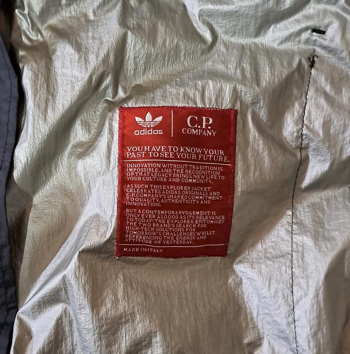 (택포) CP컴퍼니 x 아디다스 콜라보 바람막이 자켓 L B487 상품이미지9