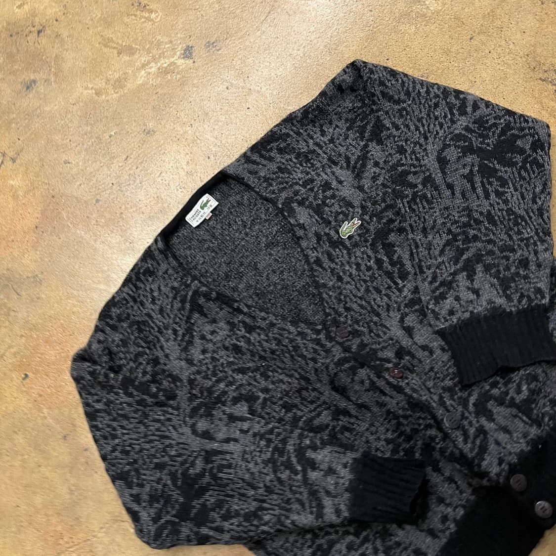 [정품/100] 라코스테 빈티지 가디건 b19 상품이미지1