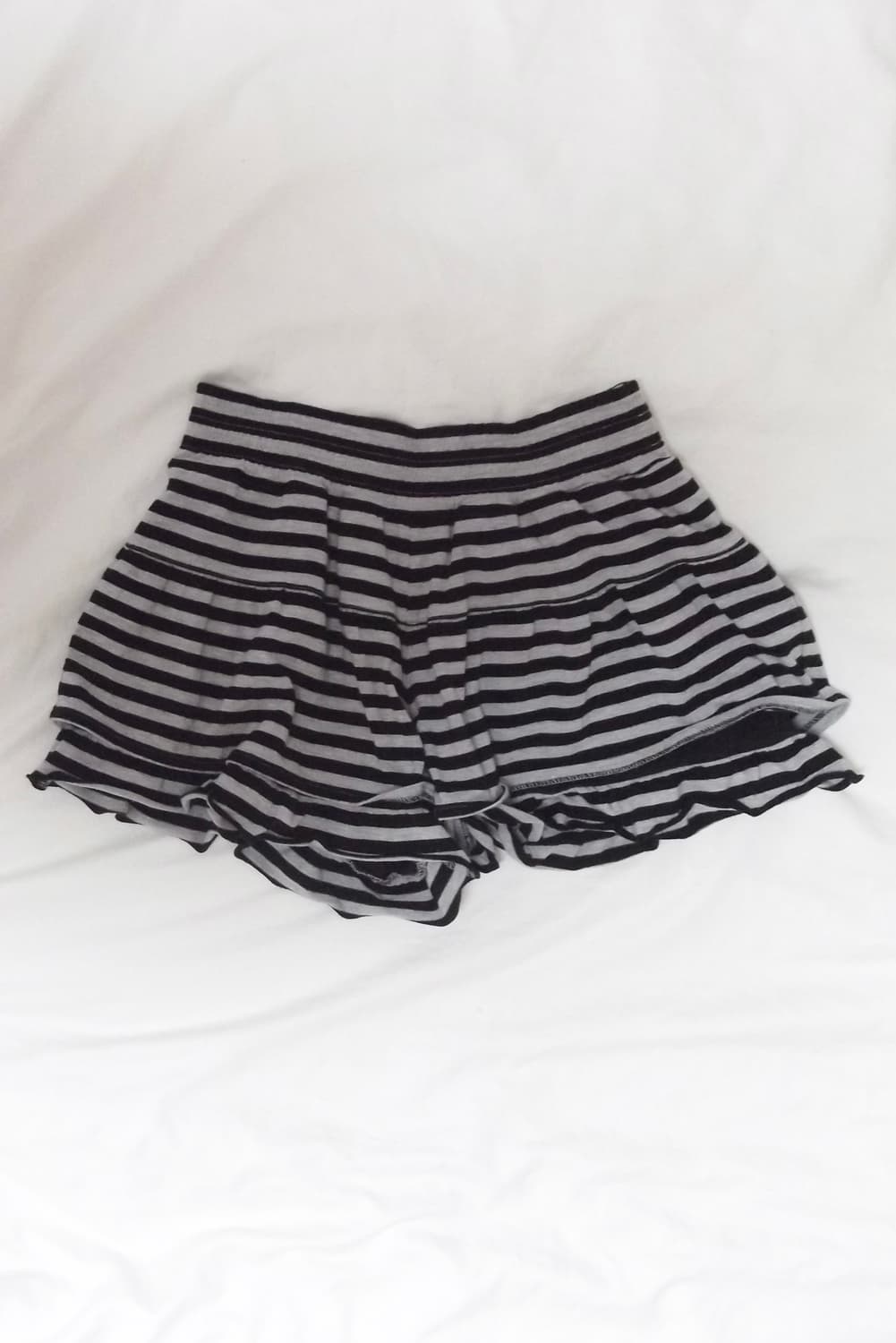 일본 빈티지 핑크라떼 스트라이프 스커트스카판 갸루 히메갸루 쇼콜라 로걀 상품이미지1