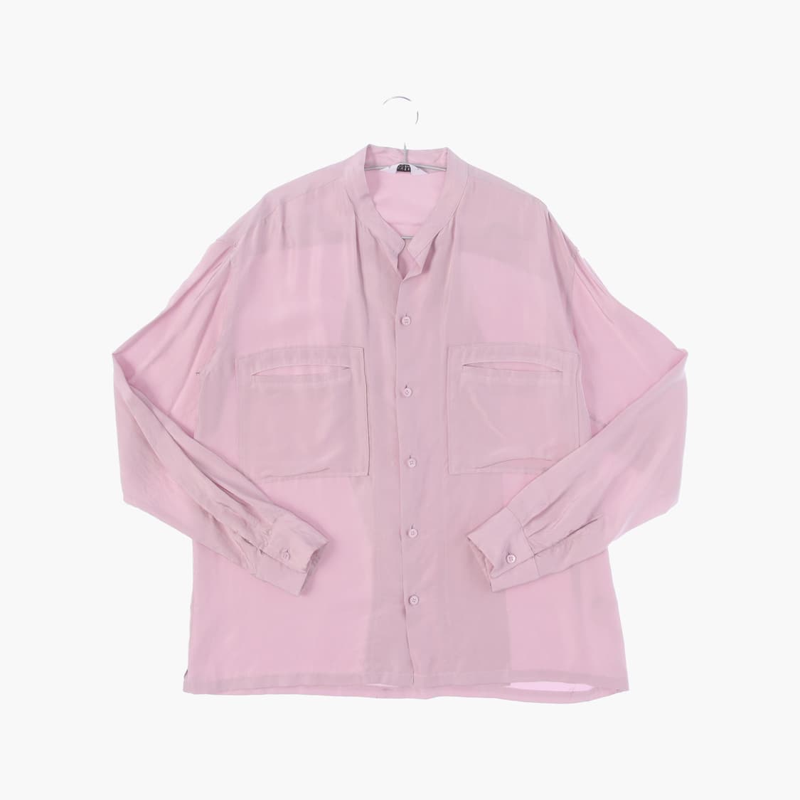 언유즈드 실크셔츠 M 상품이미지1