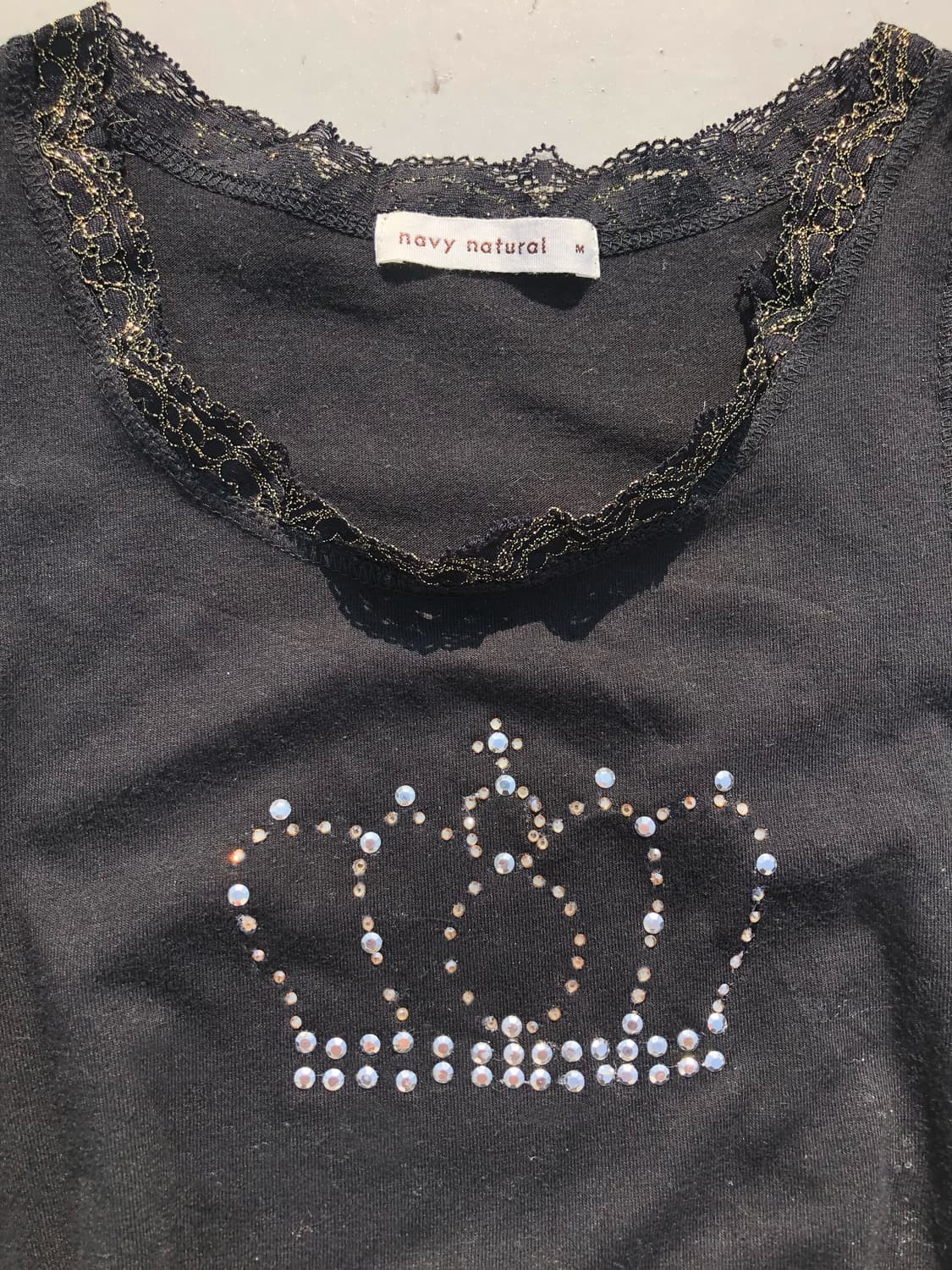 crown dark sleeveless 상품이미지2