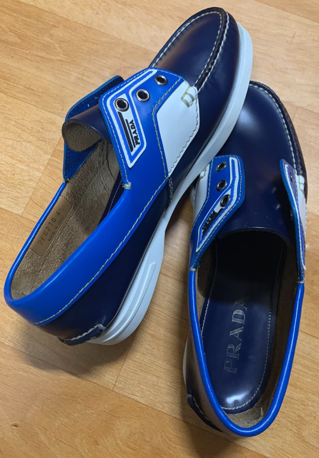 PRADA 19/SS 프라다 보트슈즈(6.5 사이즈) 상품이미지8