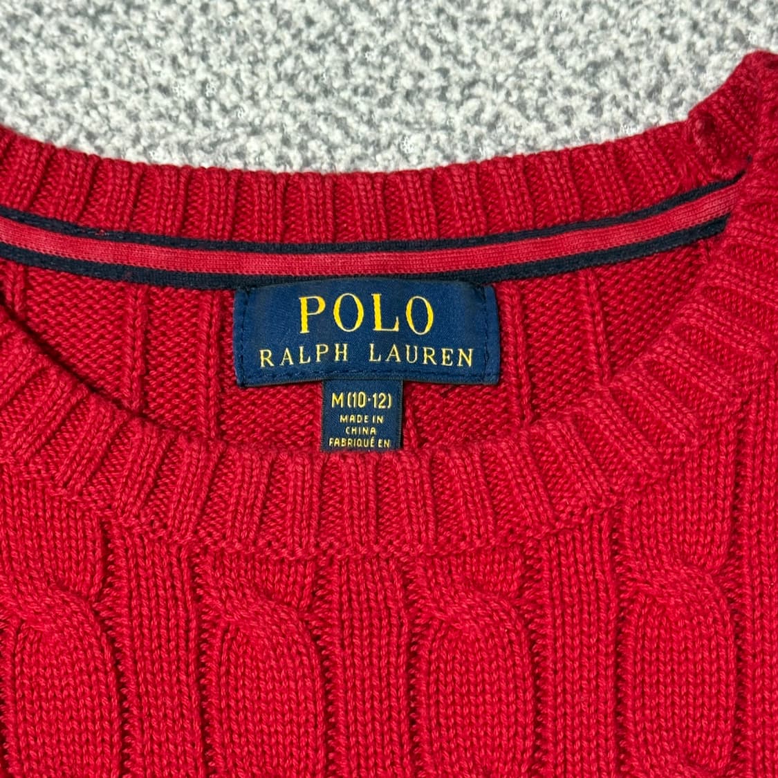 폴로 랄프로렌 꽈배기 니트 여성용 상품이미지4