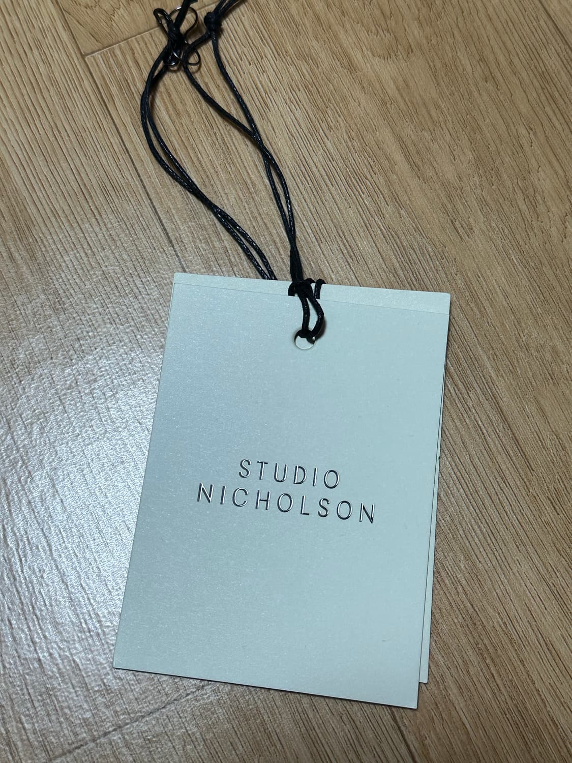 스튜디오니콜슨 REED 스트레이트 데님팬츠 s 상품이미지5