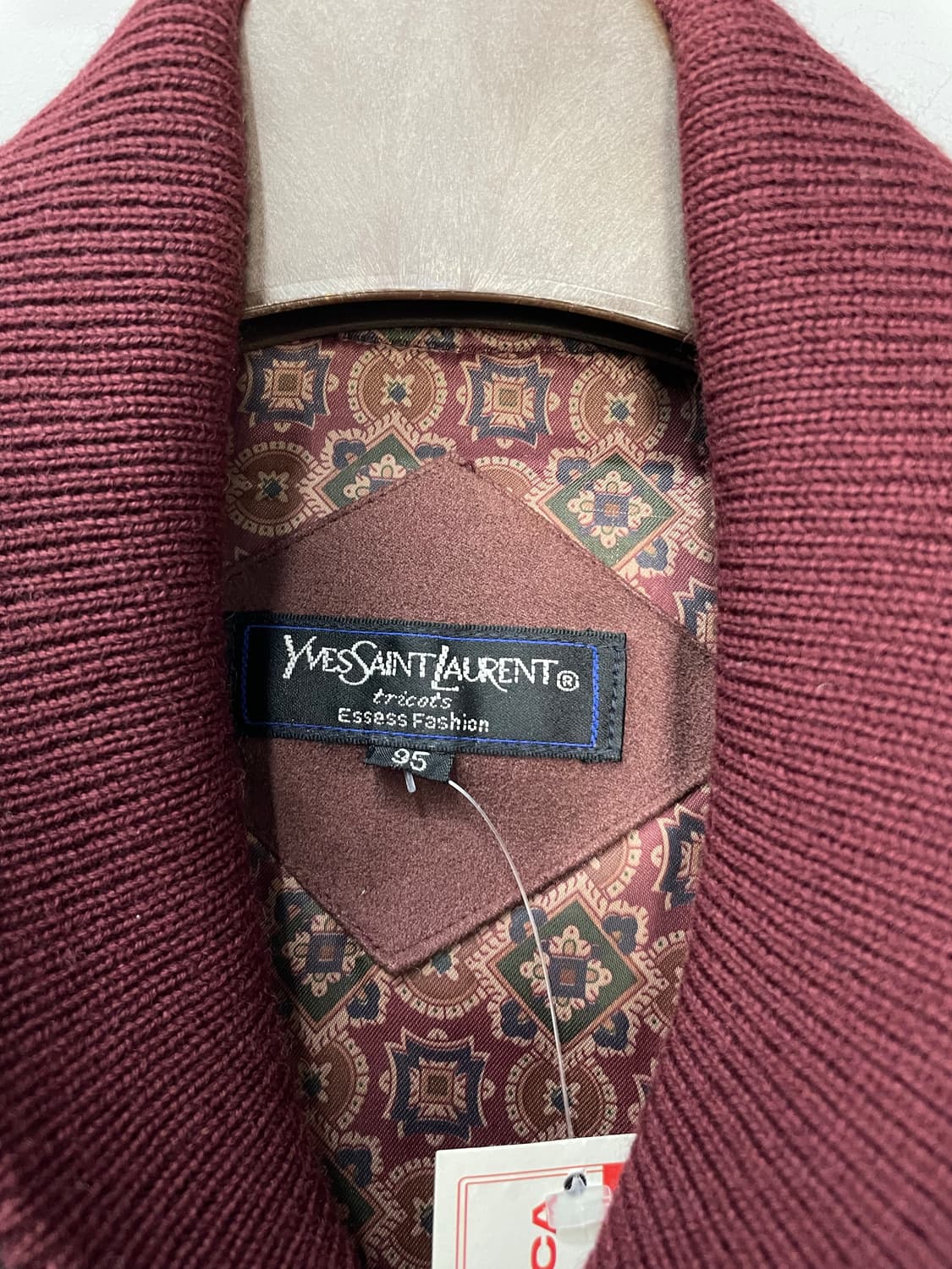 입생로랑 체크 울 자켓 H959 상품이미지6