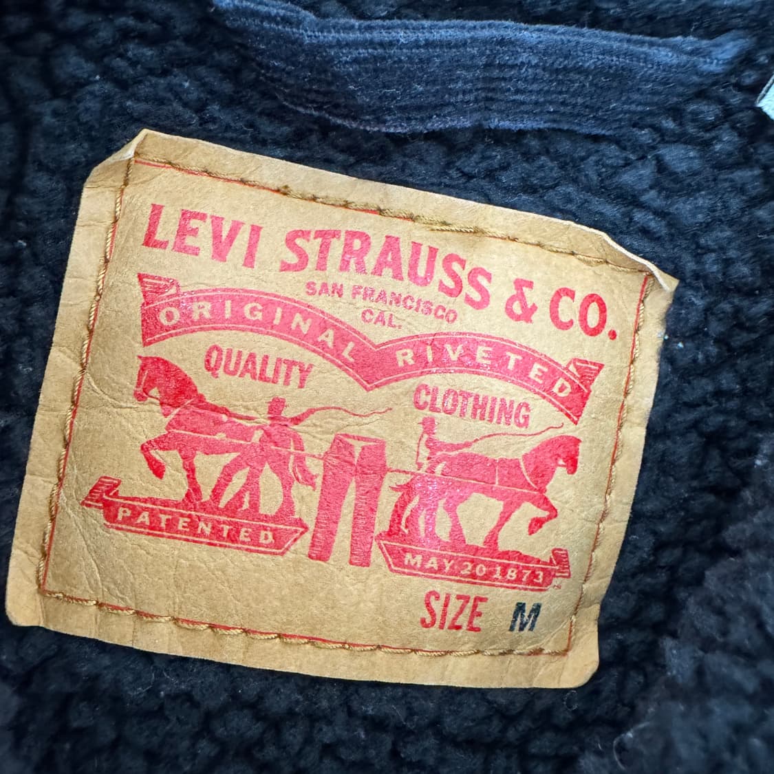 M 리바이스 블랙 코듀로이 덱 자켓  상품이미지5