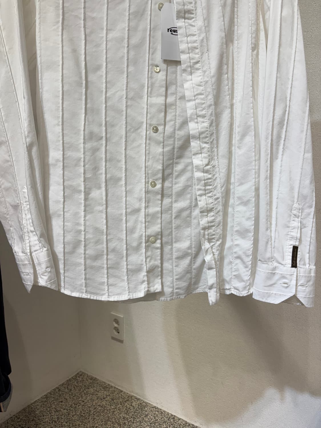 D&G 핀턱 셔츠* 상품이미지3
