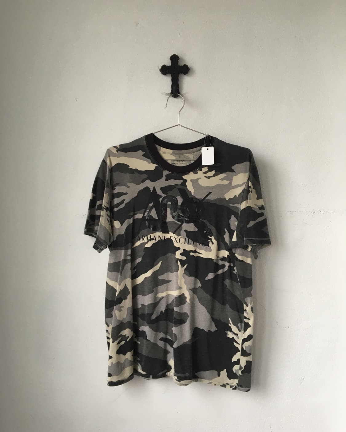 Armani exchange camo pattern t shirt 상품이미지2