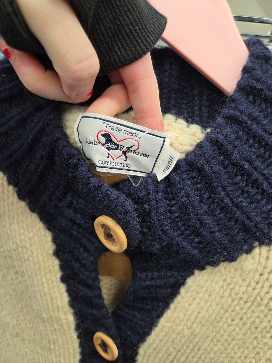 LRUSA 리트리버 코위찬 스웨터 자켓 상품이미지7