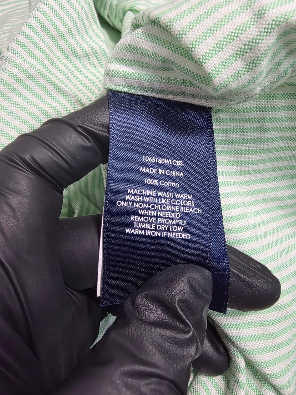 Polo 폴로 랄프로렌 민트 스트라이프 셔츠 2 (클래식) 상품이미지5