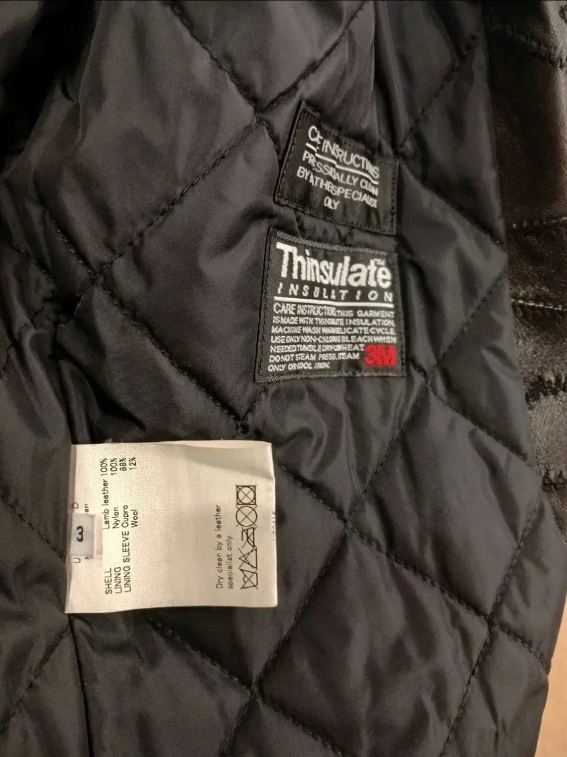 UNUSED LEATHER PATCH WORKED JACKET 상품이미지10