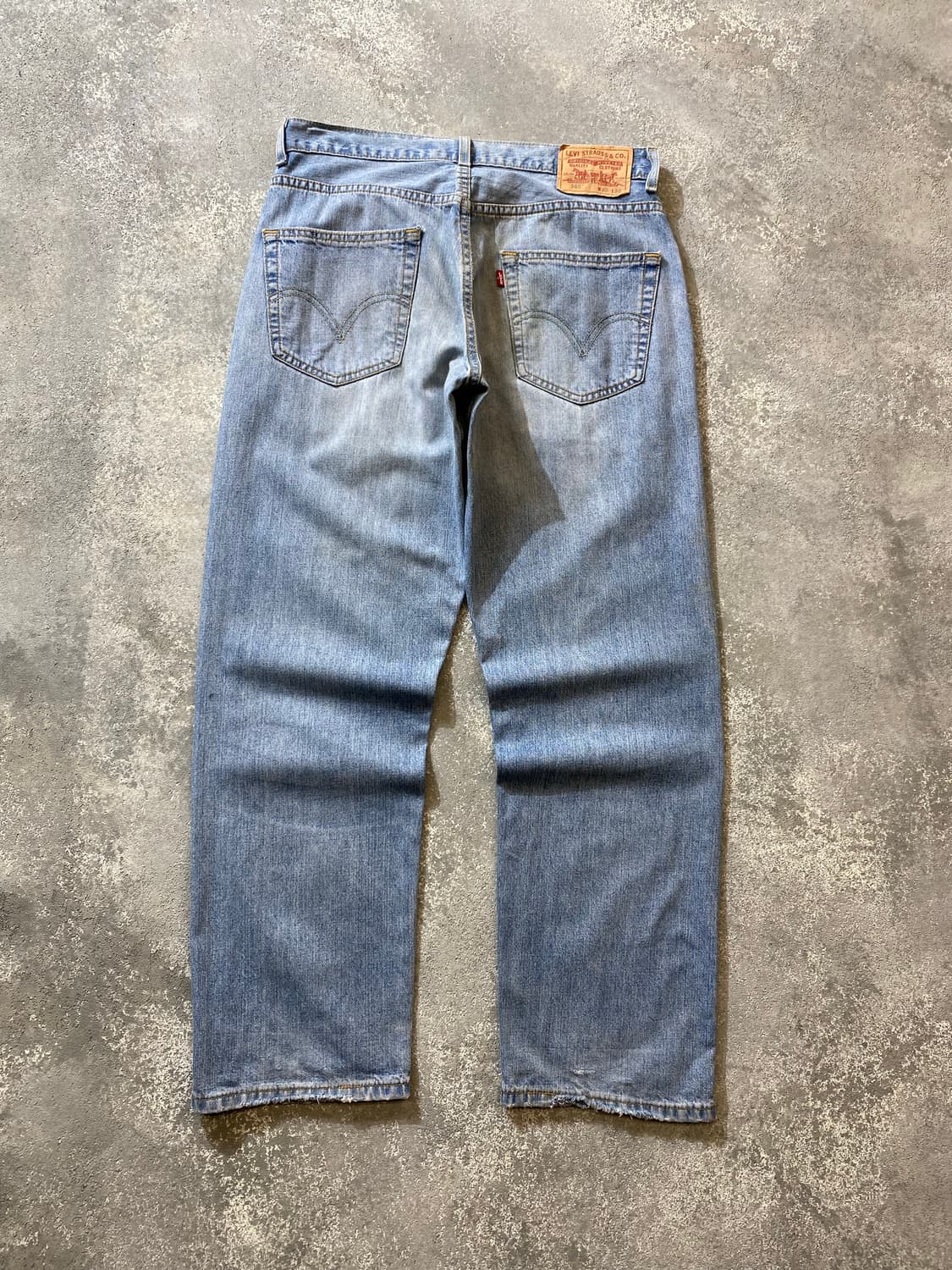 [30-31] 00s 리바이스 569 루즈 스트레이트 핏 데님팬츠 상품이미지5