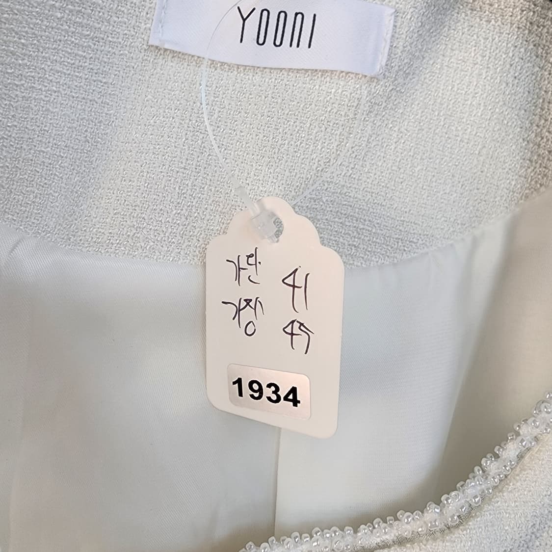  Yooni 트위드 반팔 자켓 상품이미지6