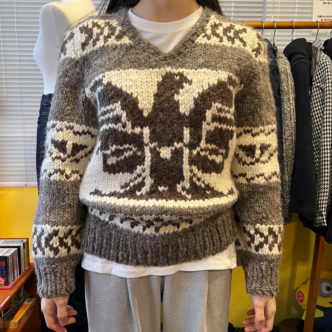 [Japanese Vintage] 100% 헤비울 스웨터 상품이미지2