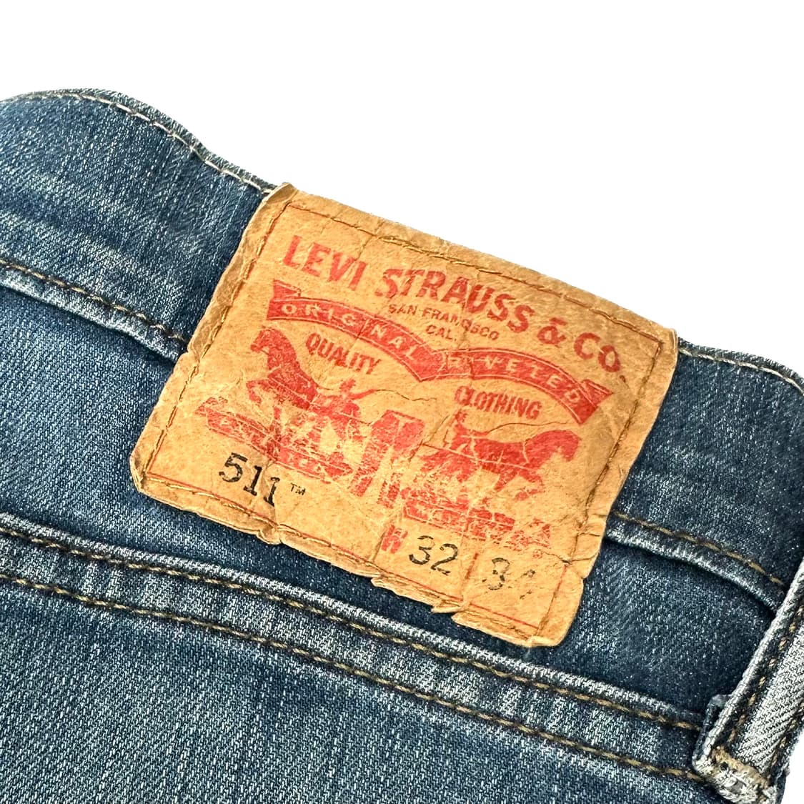 Levi’s 511 mid-blue slim fit denim pants 상품이미지5