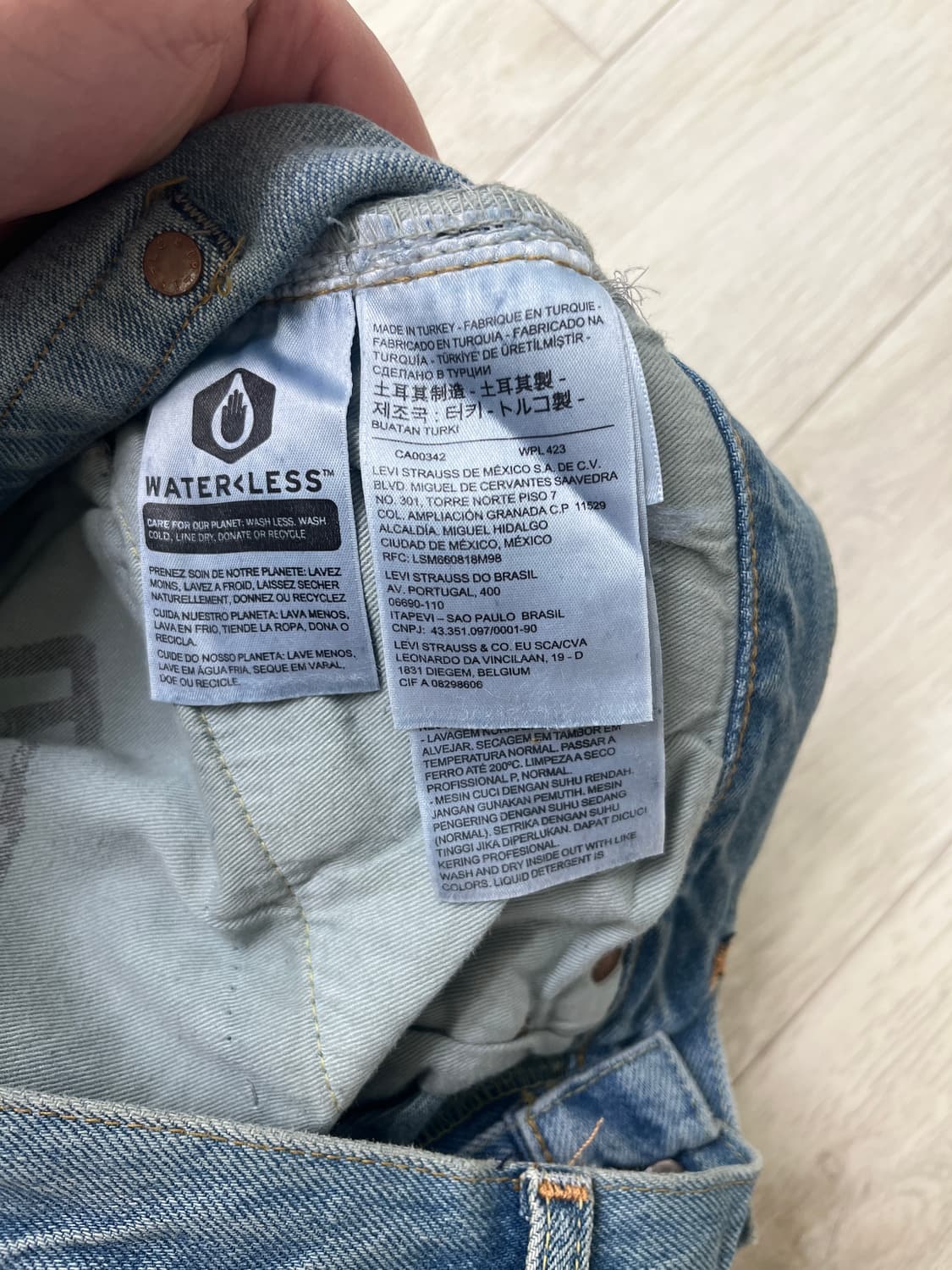 리바이스빈티지클로딩 LVC55501-0065 페인팅스플래터 33X32 상품이미지5