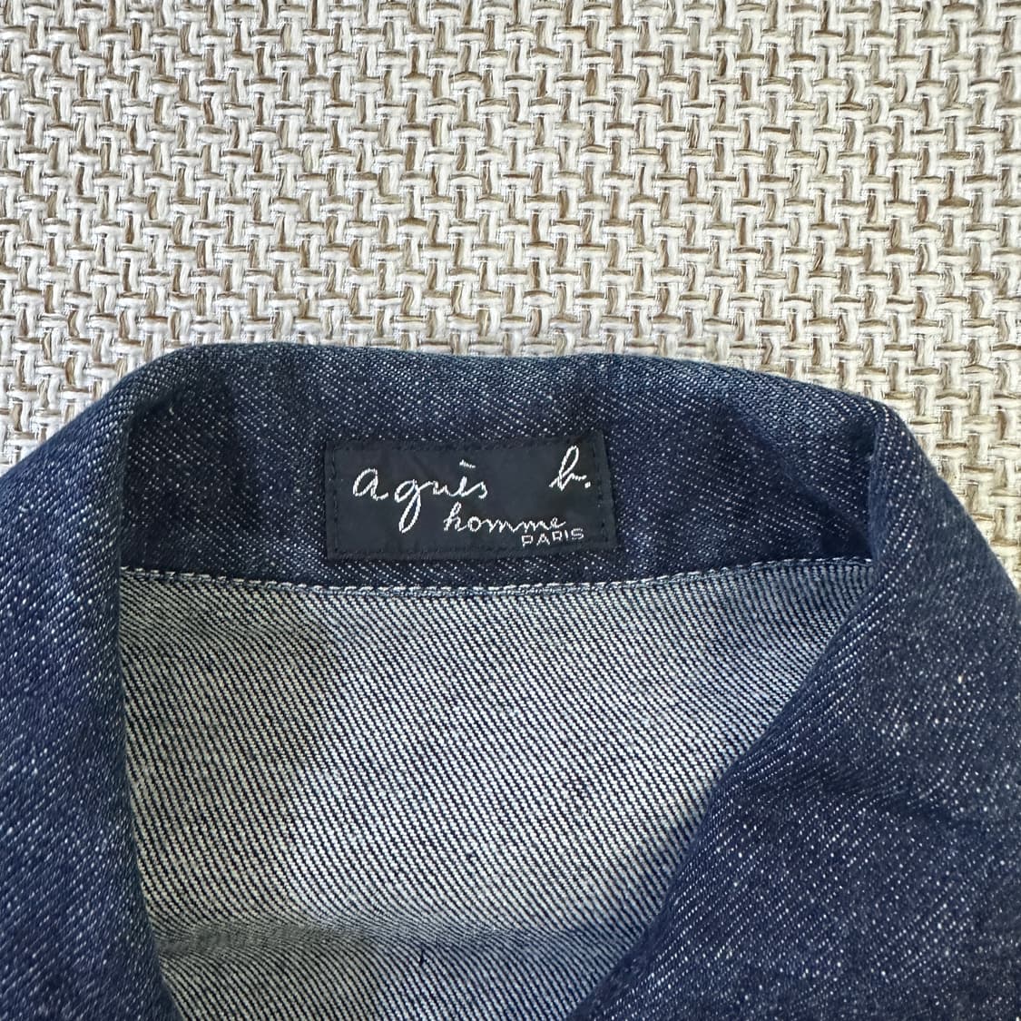 100 아네스베 데님 집업 자켓 0316D 상품이미지2