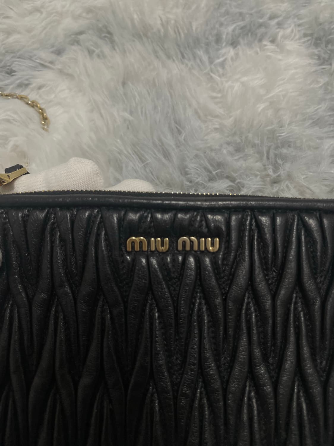 미우미우 마테라쎄 파우치 클러치 백 [os] 상품이미지6