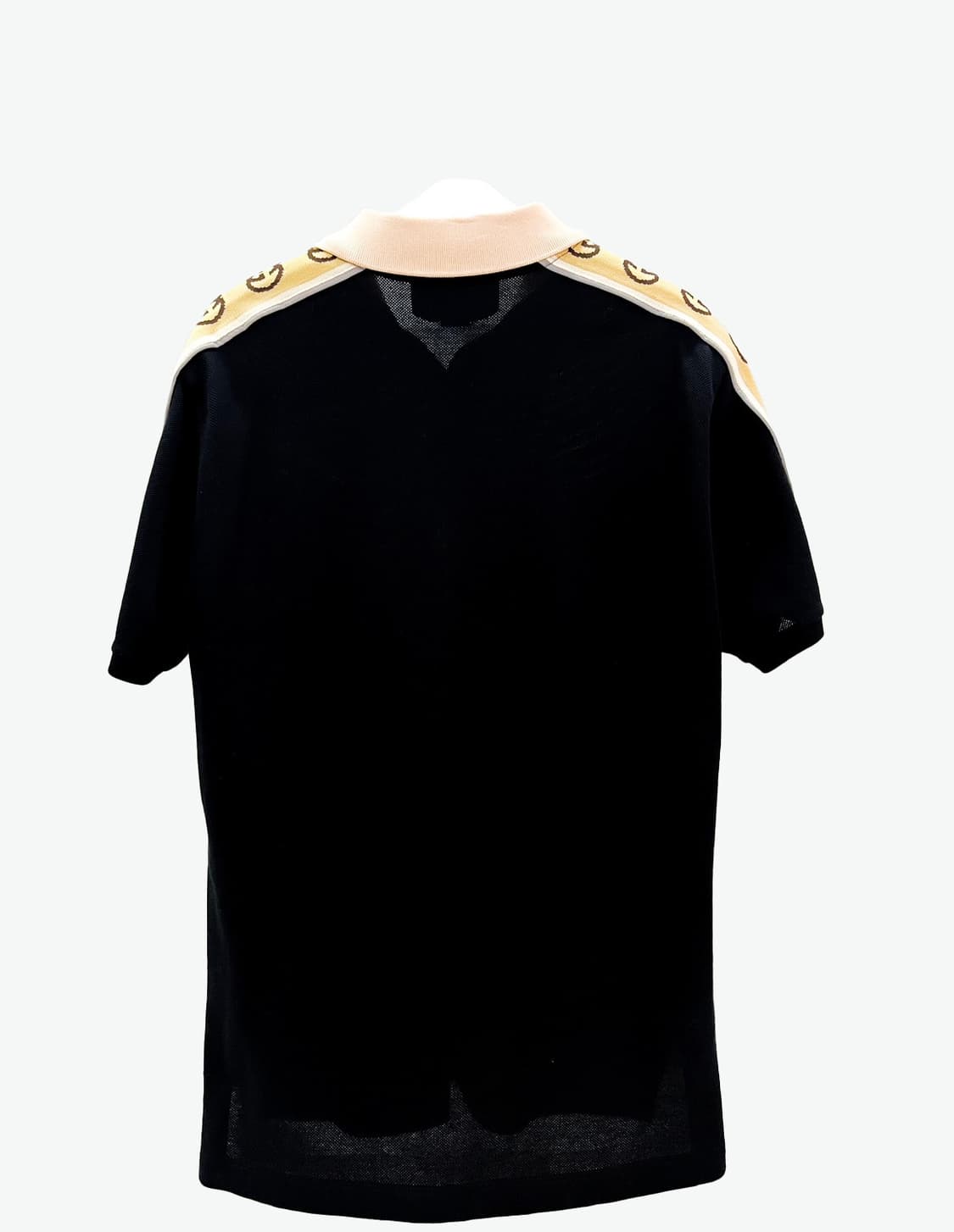 [S] 구찌 인터로킹 G 스트라이프 카라티 반팔 상품이미지2