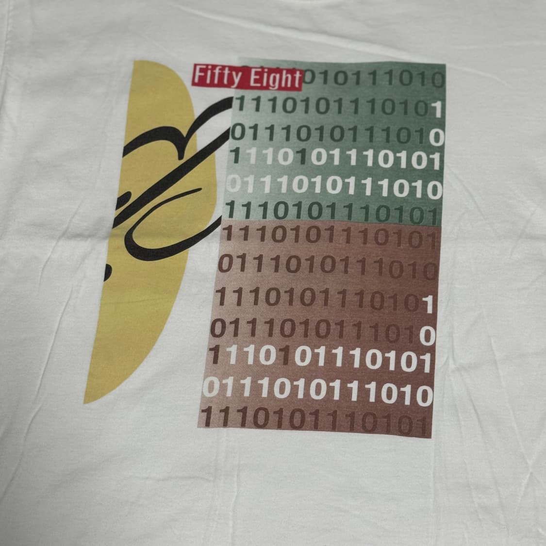 00’s 디지털 코드 테크 t-shirt 상품이미지2