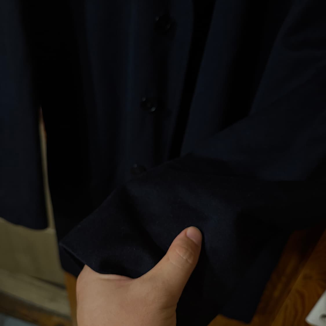 컬웰 앤 선 로로피아나 울 코트 판매 합니다. 상품이미지5