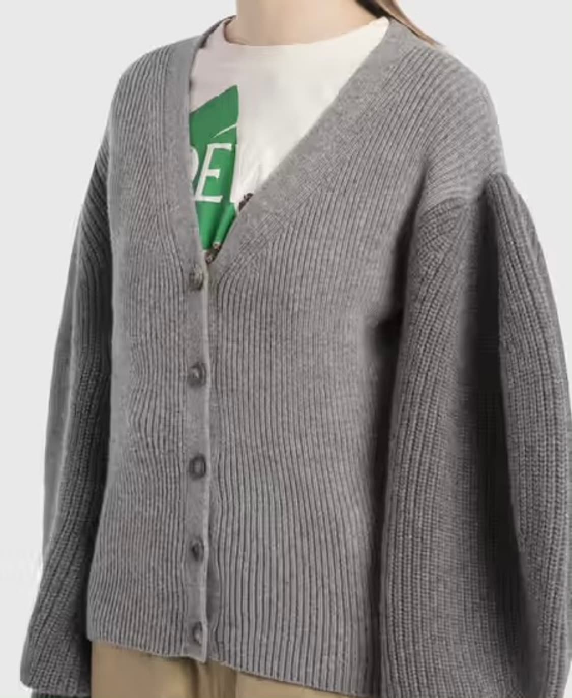 로에베 벌룬 슬리브 가디건 상품이미지7