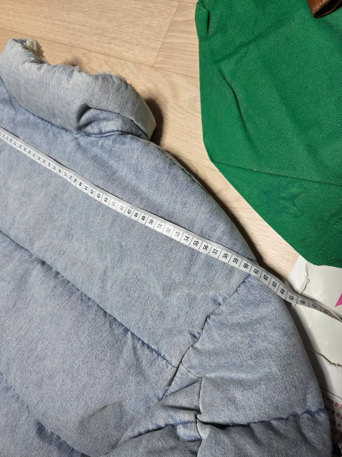 LEVIS 데님 연청 패딩 자켓 오리털  상품이미지8