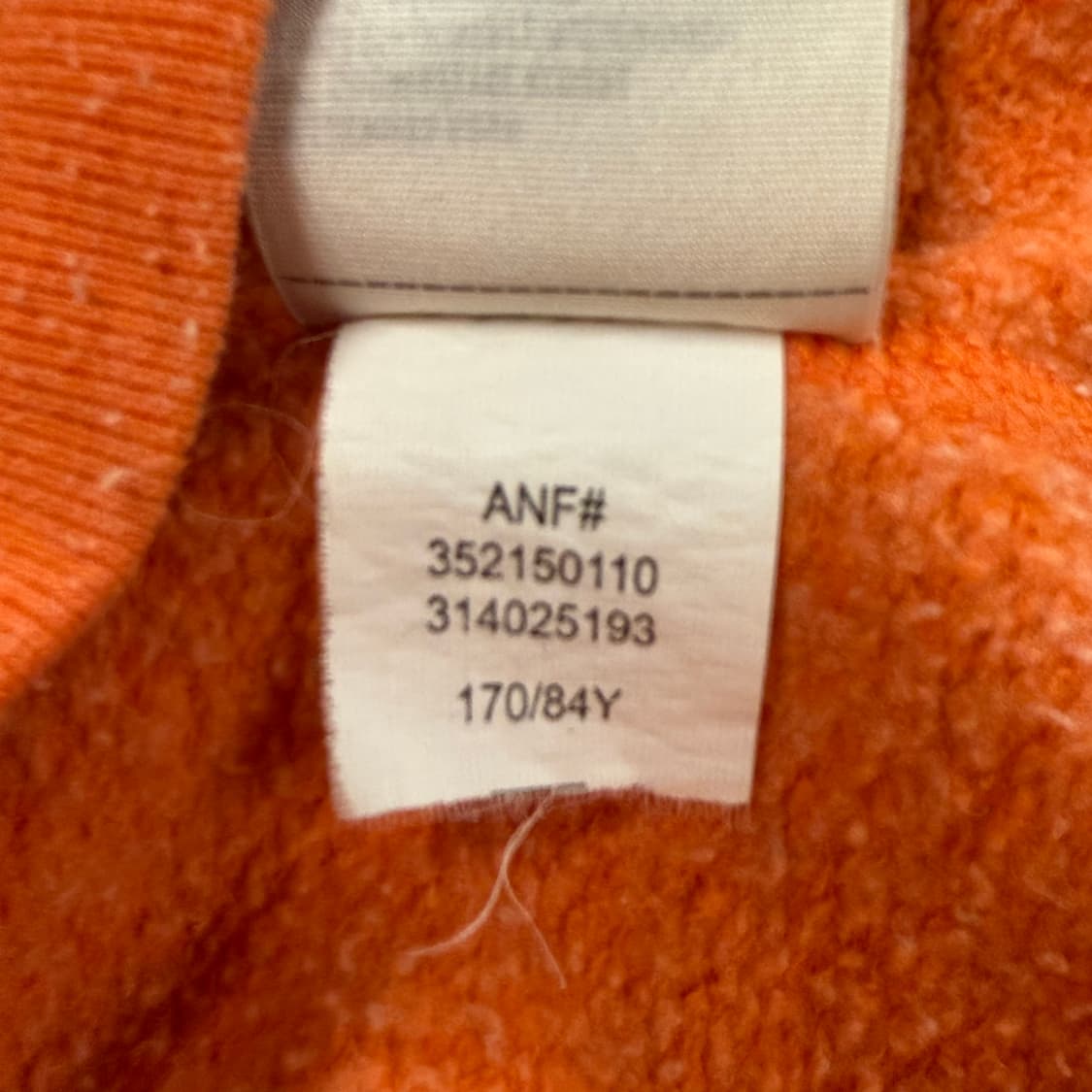 홀리스터 오렌지 딱붙 후드집업 상품이미지8