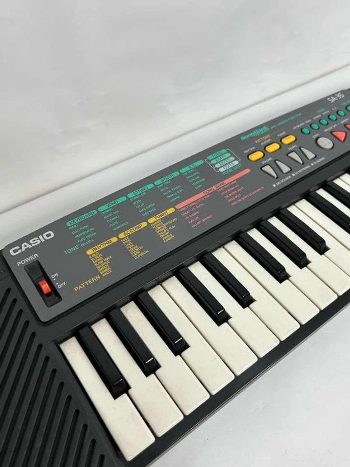 CASIO SA-35 빈티지 포터블 키보드  상품이미지7