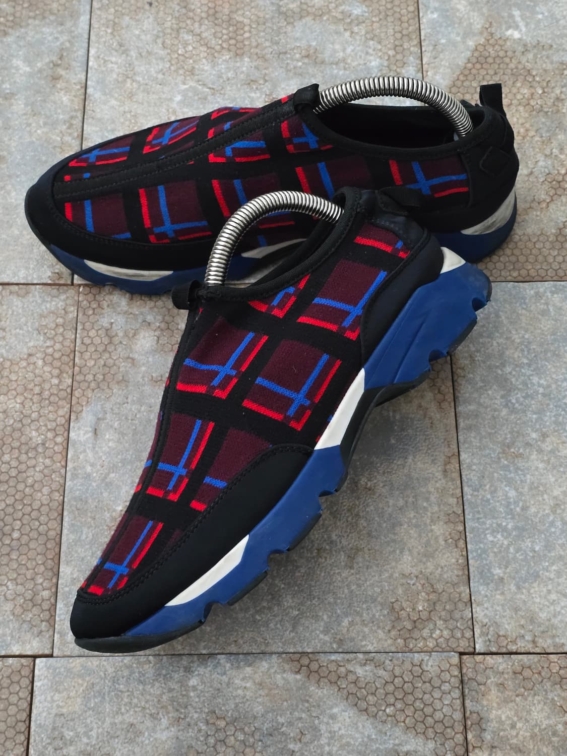 (240)마르니 플래드 체크 슬립온 상품이미지2