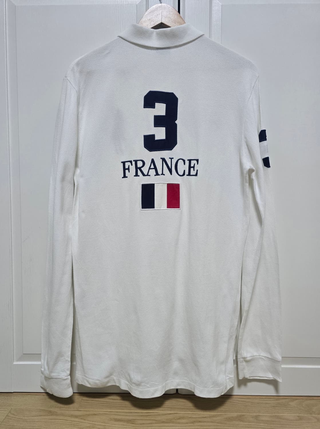 폴로 빅포니 프랑스 치프키프 화이트 긴팔 카라티 M 상품이미지2