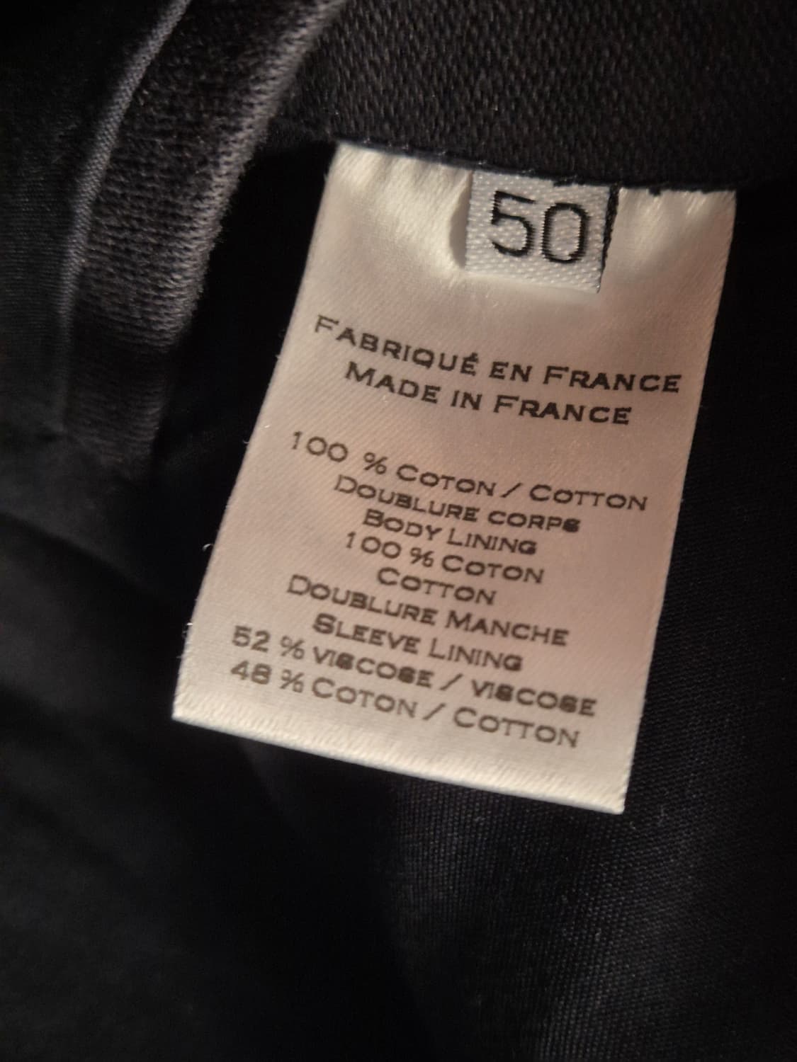 발망 금장 버튼 코튼 피코트 50 상품이미지4