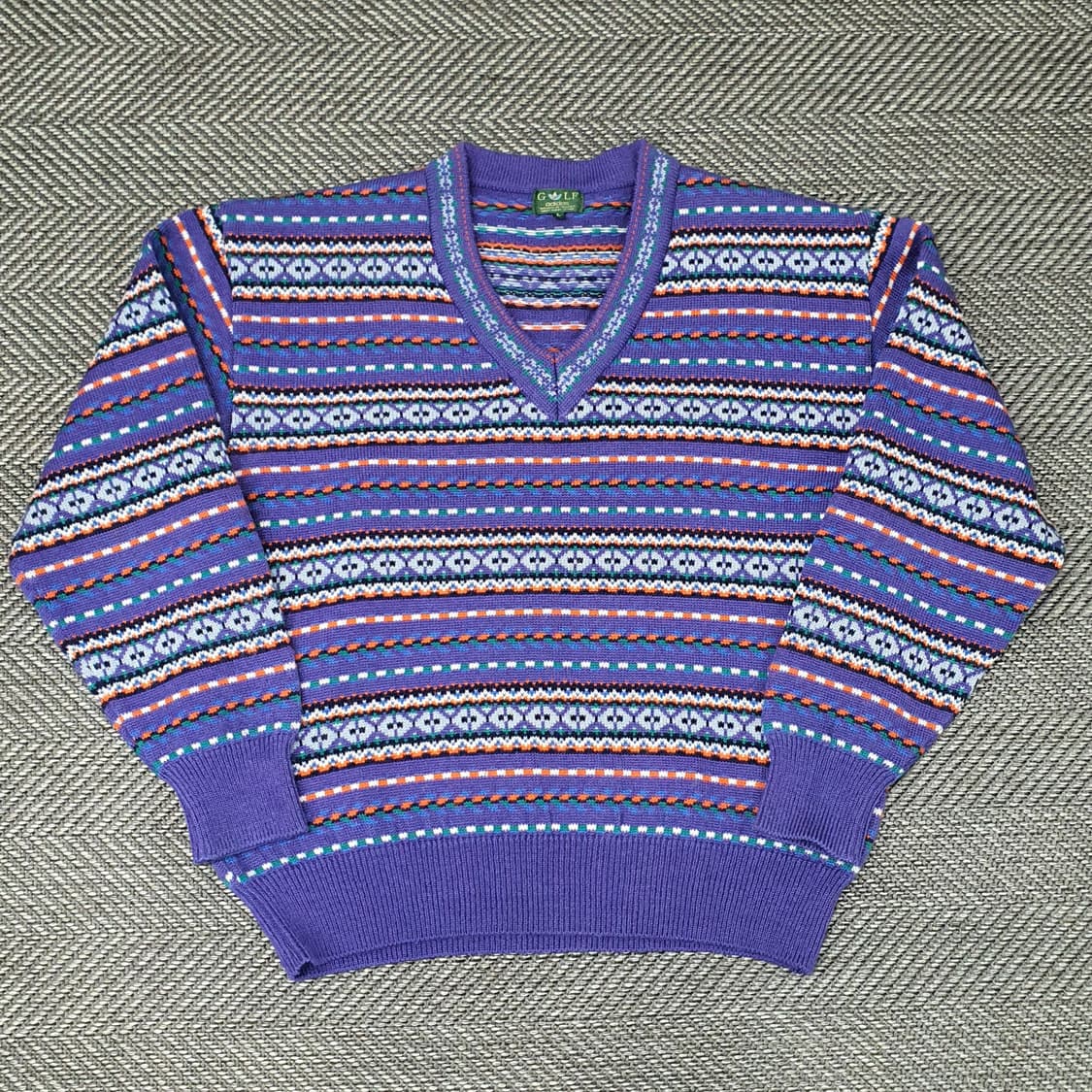 아디다스 골프 울100 브이넥 니트 남자105 상품이미지1