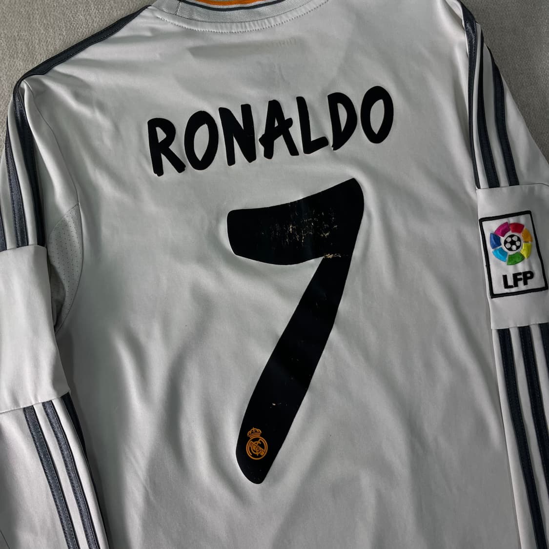 100 아디다스 13-14 레알마드리드 홈 호날두 긴팔 유니폼 상품이미지9