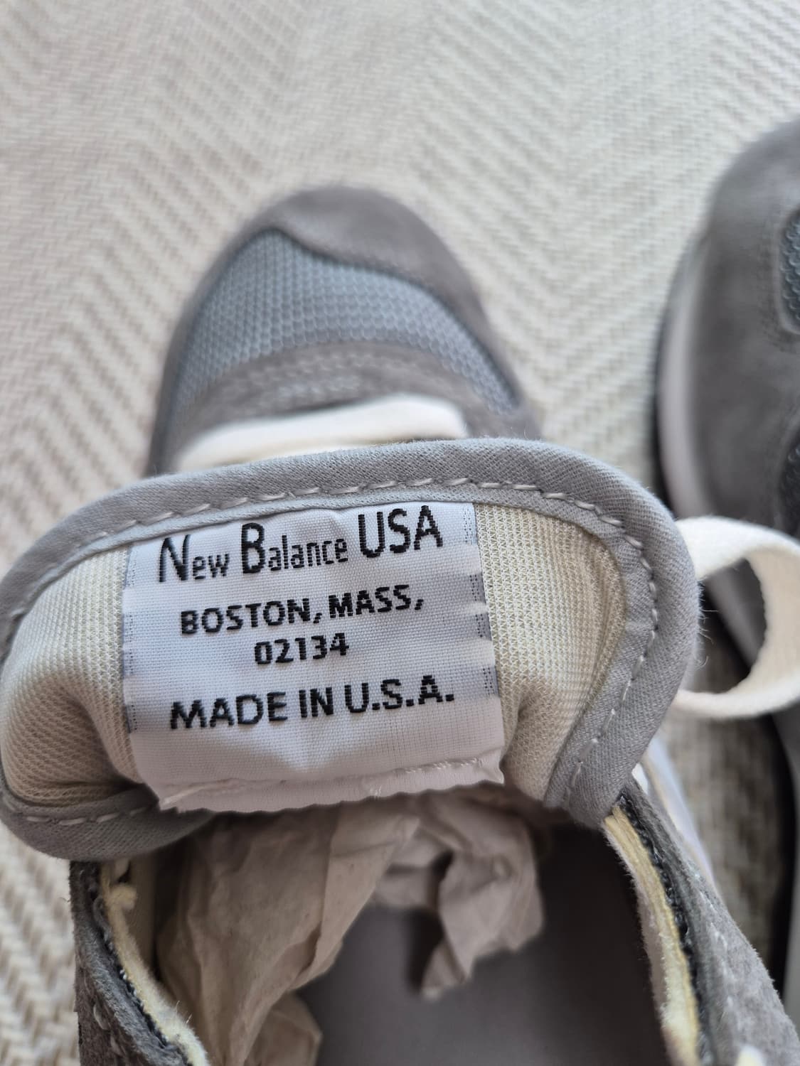 뉴발란스 New Balance 990v1 Made in USA Grey 상품이미지5