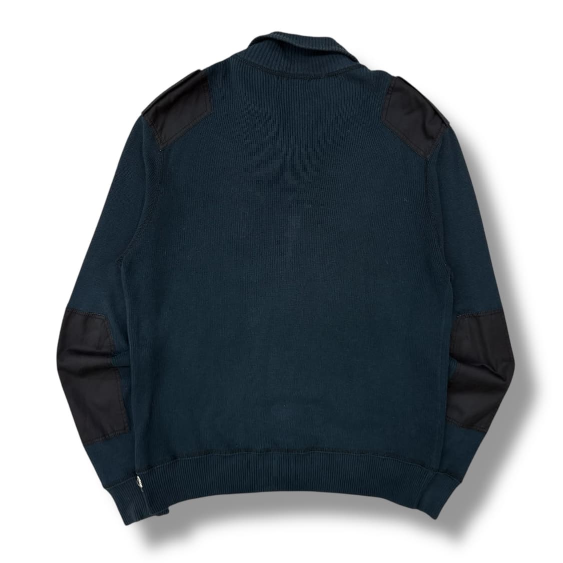 폴로진스 숄더패치 니트집업 r1999 상품이미지2