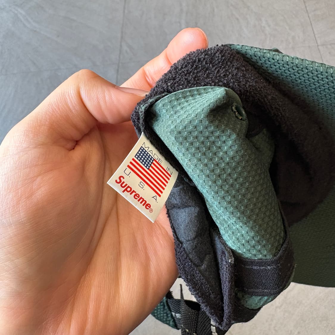 18FW 슈프림 나일론 피케 캠프 캡 상품이미지5