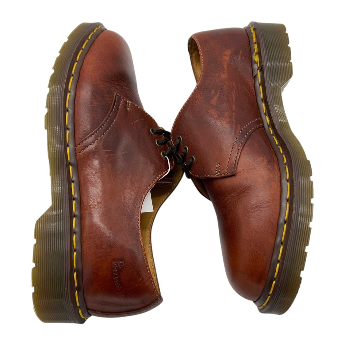 280 Vtg 닥터마틴 1461 스무스 브라운 상품이미지2