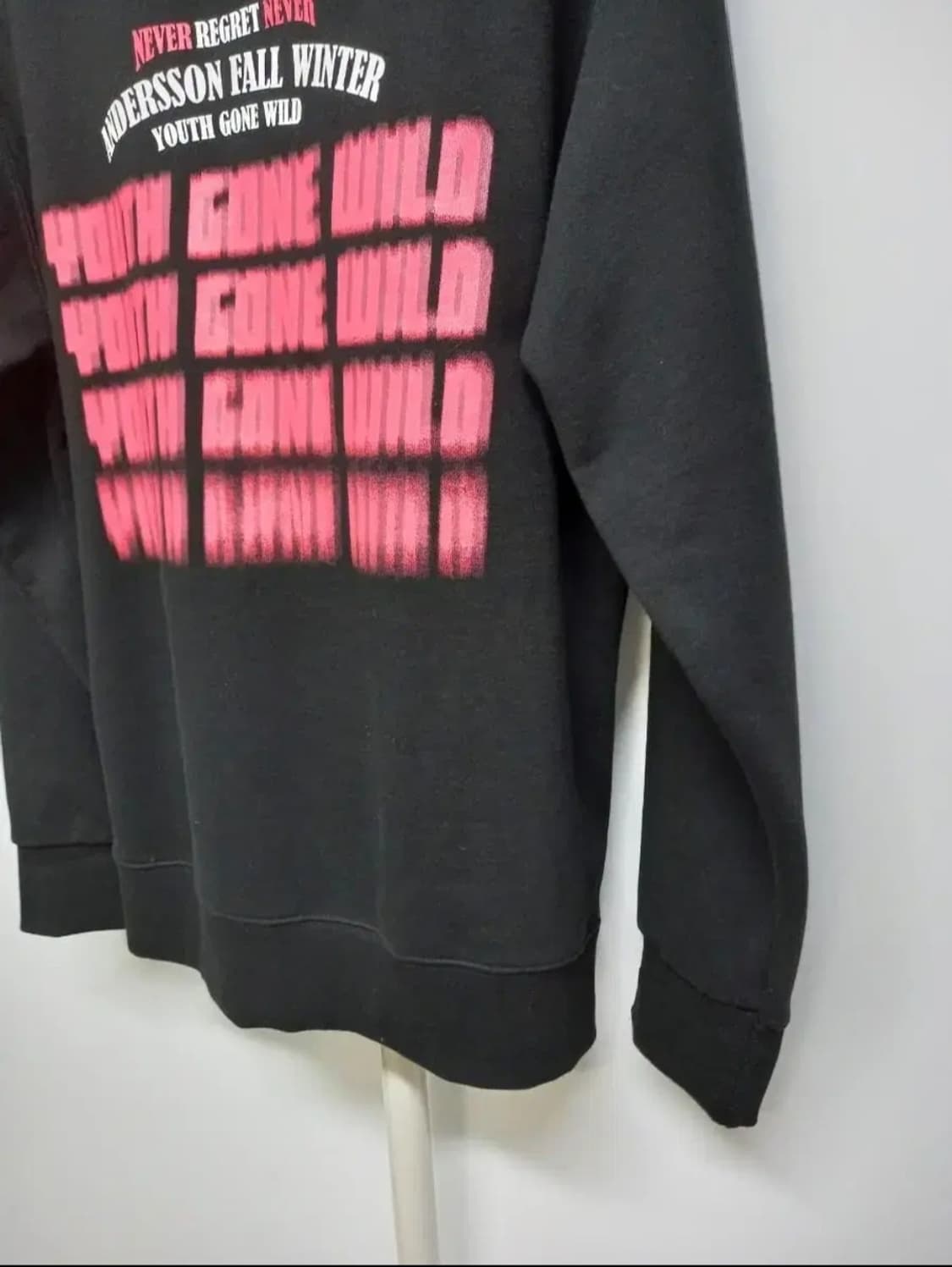 앤더슨벨 춘추동 기모 후드맨투맨 남여공용 S.M 상품이미지6