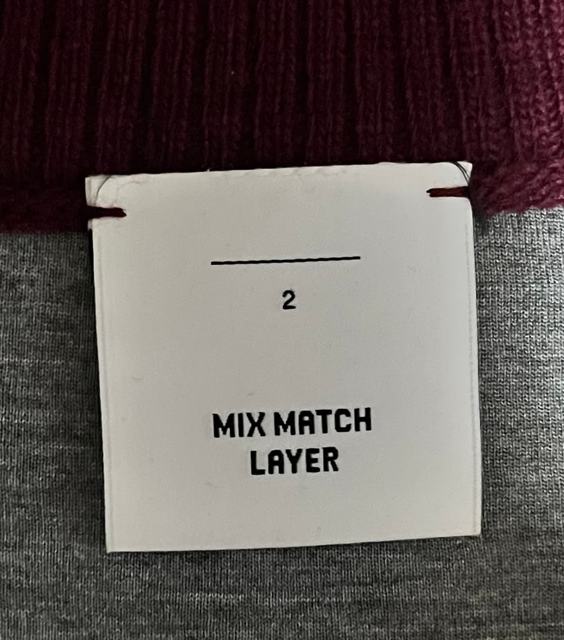 LHR 니트 베스트 MIX MATCH LAYER 조끼 상품이미지3