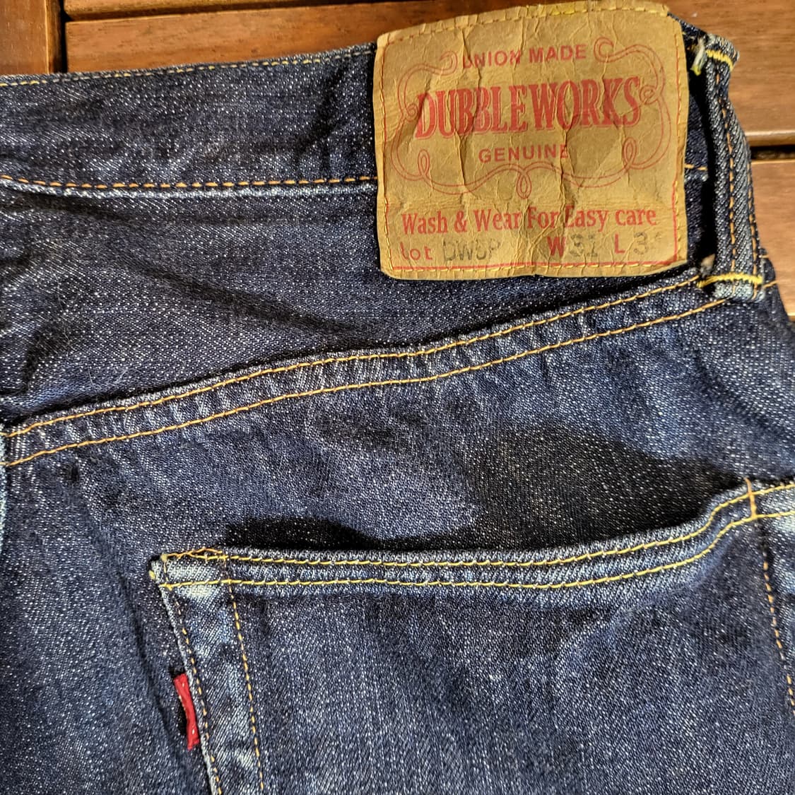 DUBBLE WORKS 청바지 (31) made in Japan 상품이미지7