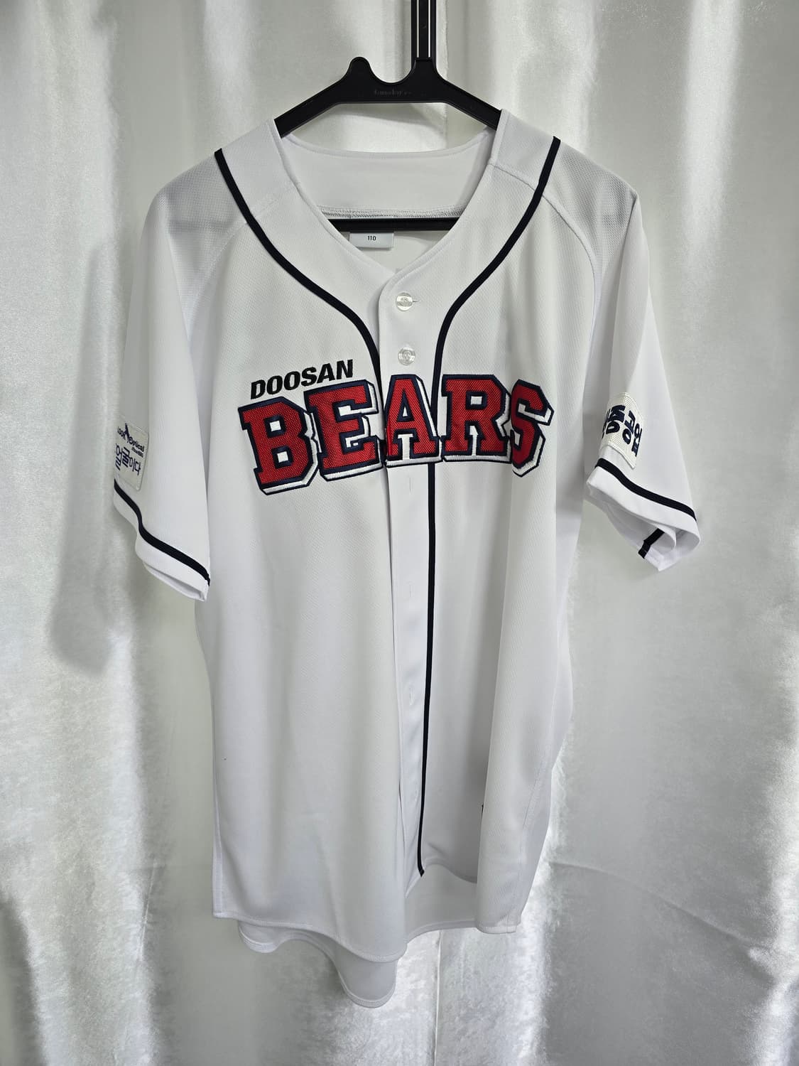 두산베어스 야구 유니폼 화이트 110 (1543) 상품이미지1